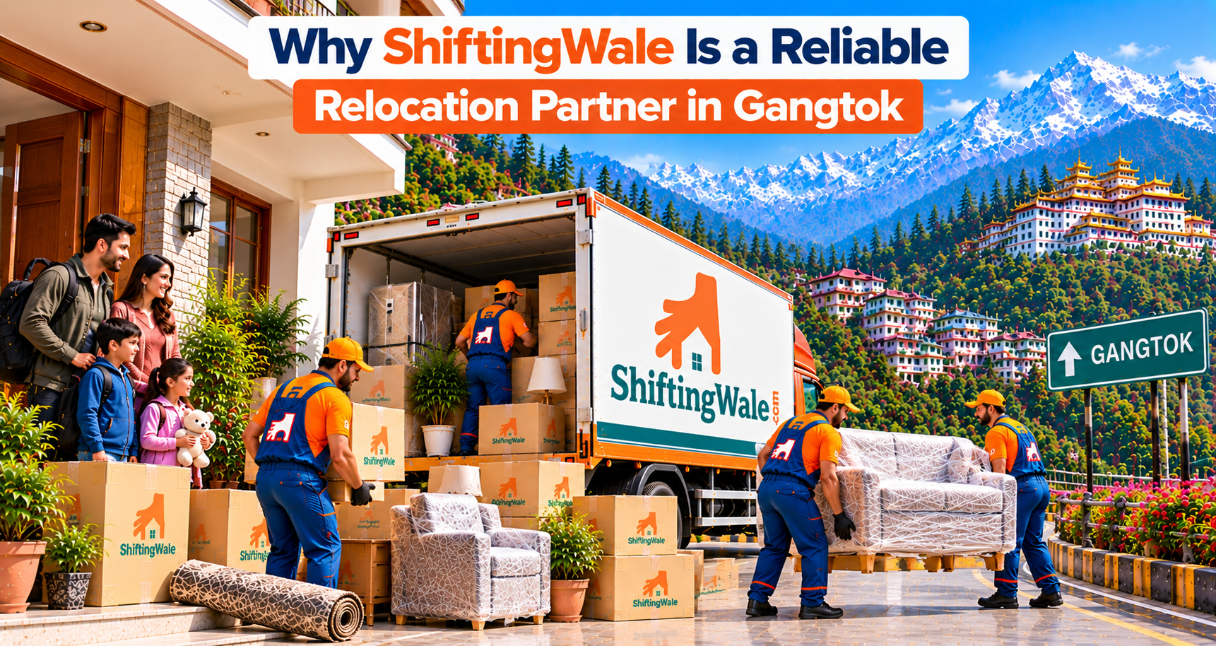 Why ShiftingWale Is a Reliable Relocation Partner in Gangtok